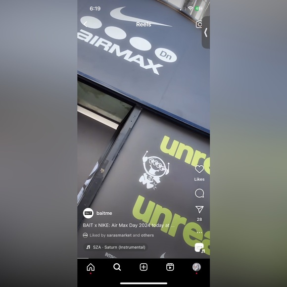 NEW 3/26 BAIT x NIKE Air Max 2024 Mutant Max Purple Toy Figurine SEALED AR EXPER - Picture 11 of 13